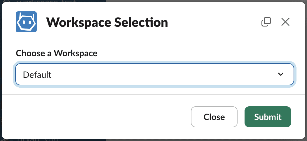 Ask in Slack